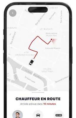 Real-time tracking map